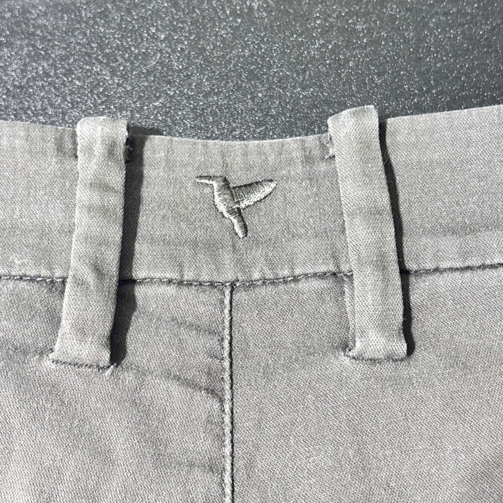 Birddogs Pants Dark Gray Lined Chino Performance Golf Gorpcore Mens 34x34 - Picture 4 of 10